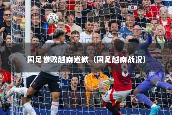 国足惨败越南道歉（国足越南战况）