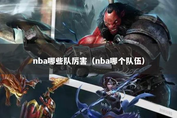 nba哪些队厉害（nba哪个队伍）