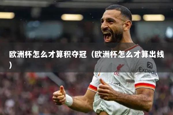 欧洲杯怎么才算积夺冠（欧洲杯怎么才算出线）