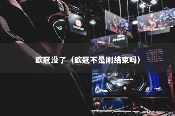 欧冠没了（欧冠不是刚结束吗）
