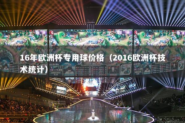 16年欧洲杯专用球价格（2016欧洲杯技术统计）