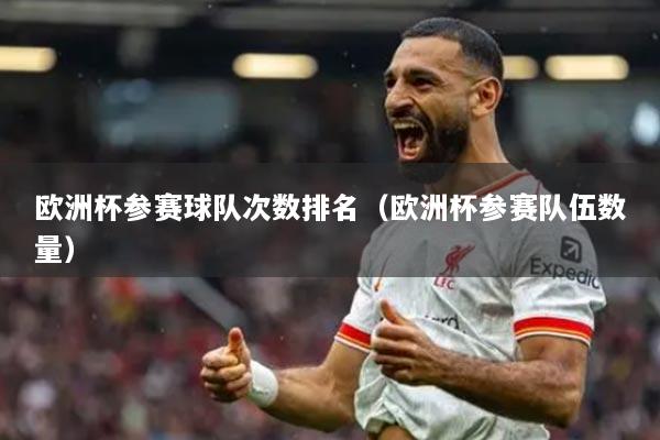 欧洲杯参赛球队次数排名（欧洲杯参赛队伍数量）